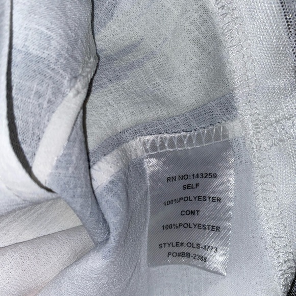 Origami By Vivian Mesh Tulle Layered Multicolored Jacket Dress S - Picture 15 of 16